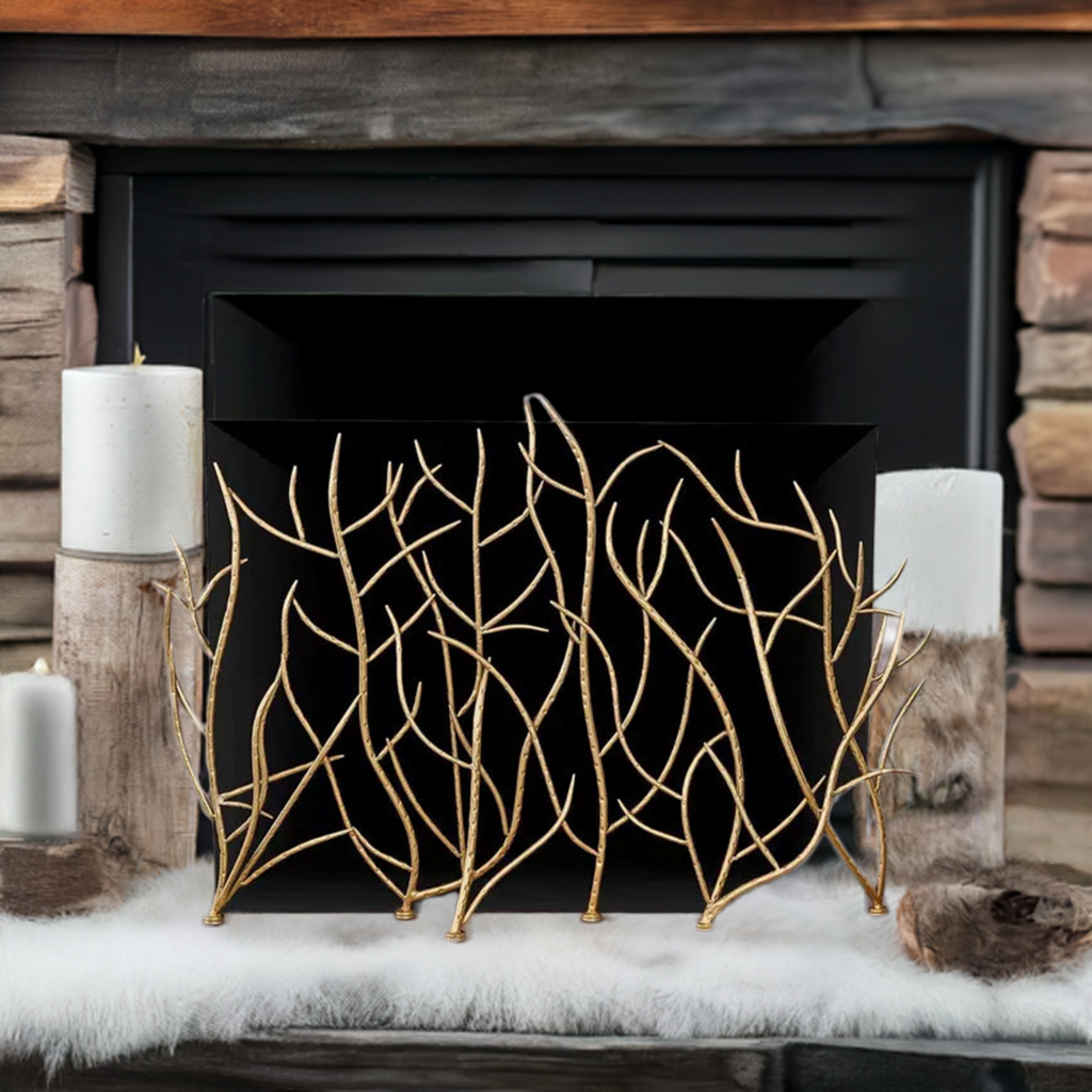 Cleo Fireplace Screen